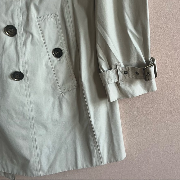 Burberry Brit Reymoor Quilted Vest Liner Removable Hooded Check Trench in size 8 - Picture 13 of 17